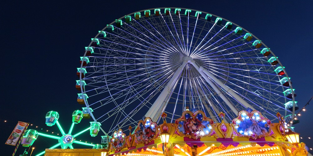 Ferris Wheel at Dubai Global Village