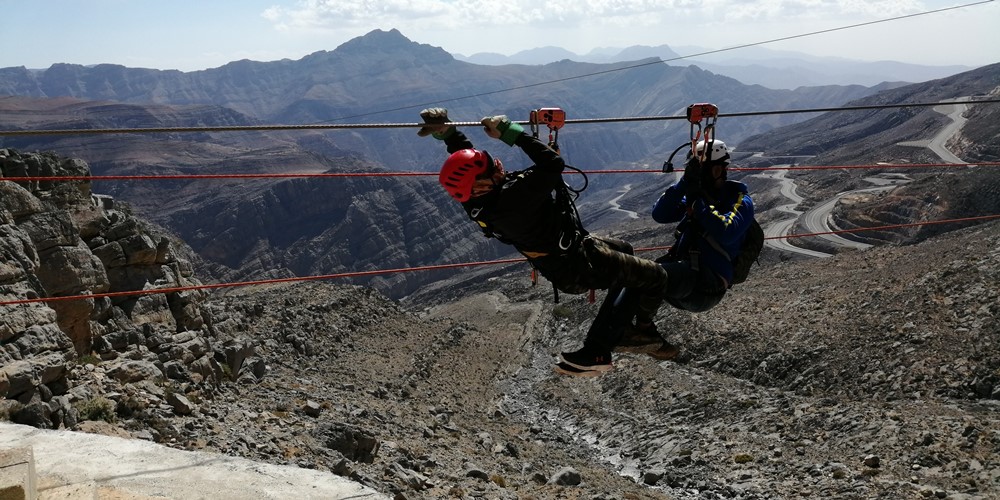 Jebel Jais Flight zipline