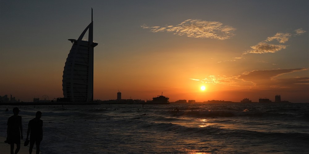 sunset beach dubai